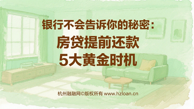 房贷提前还款